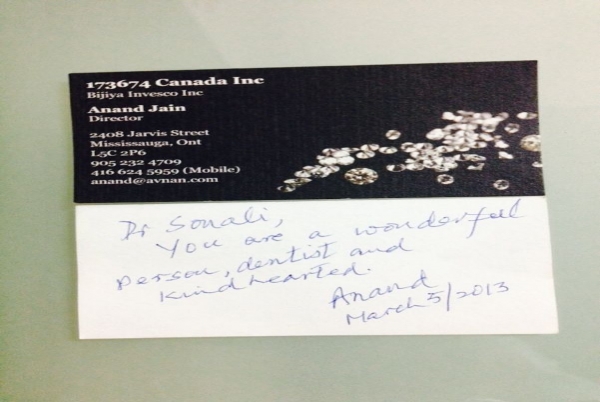 Patients Testimonial