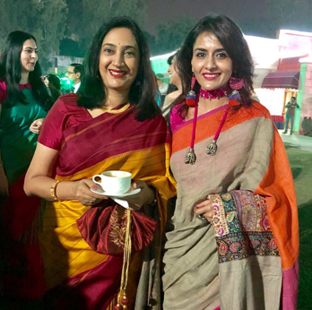 Dr. Sunali with Ms. Rawata